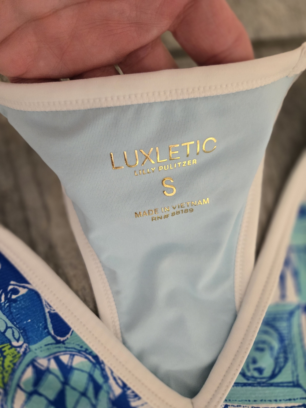 Lilly Pulitzer " In All Her Glory" Luxletic Bacio Active Short Set - Picture 2 of 6